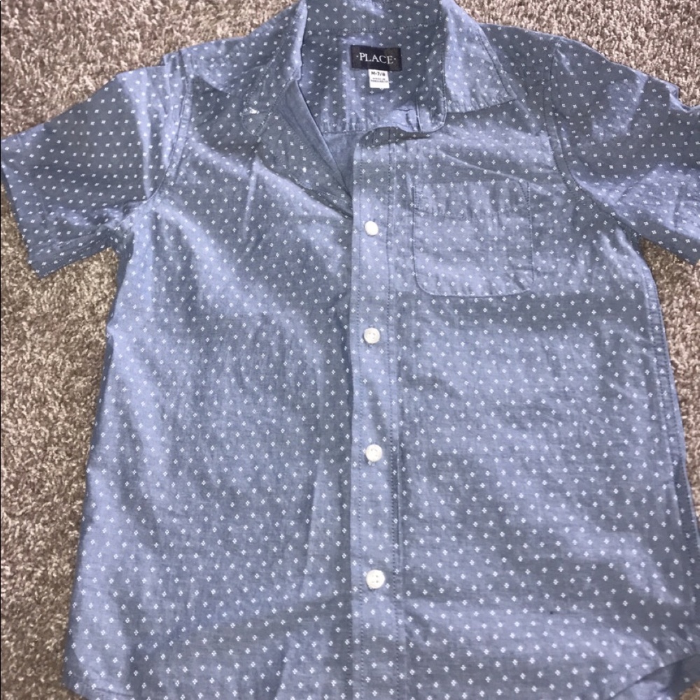 Short button shirt